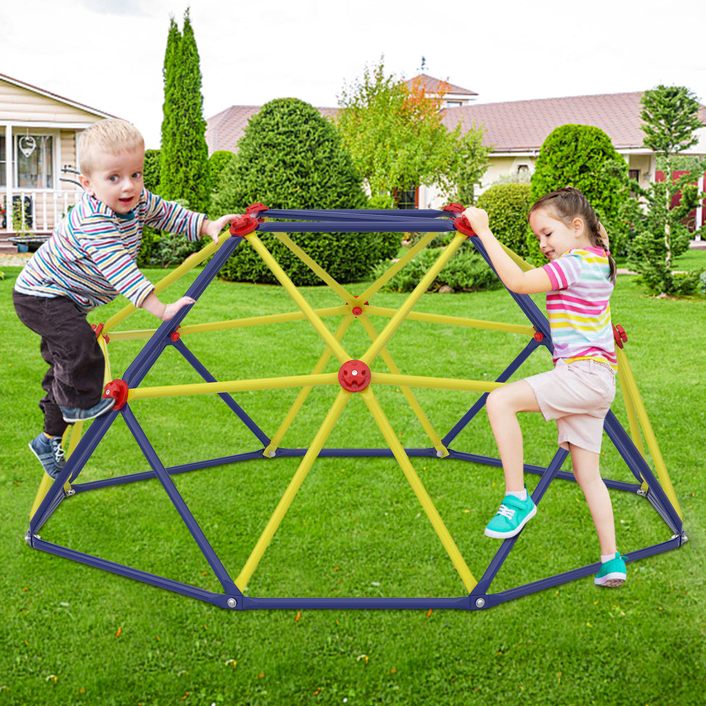 SESSLIFE 6ft Outdoor Dome Climber, Kids Jungle Gym Dome for 3-5 Years Old, Supports 500lbs, TE1305