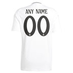All Players Real Madrid  2024/2025 Home Customized Soccer Shirt - White