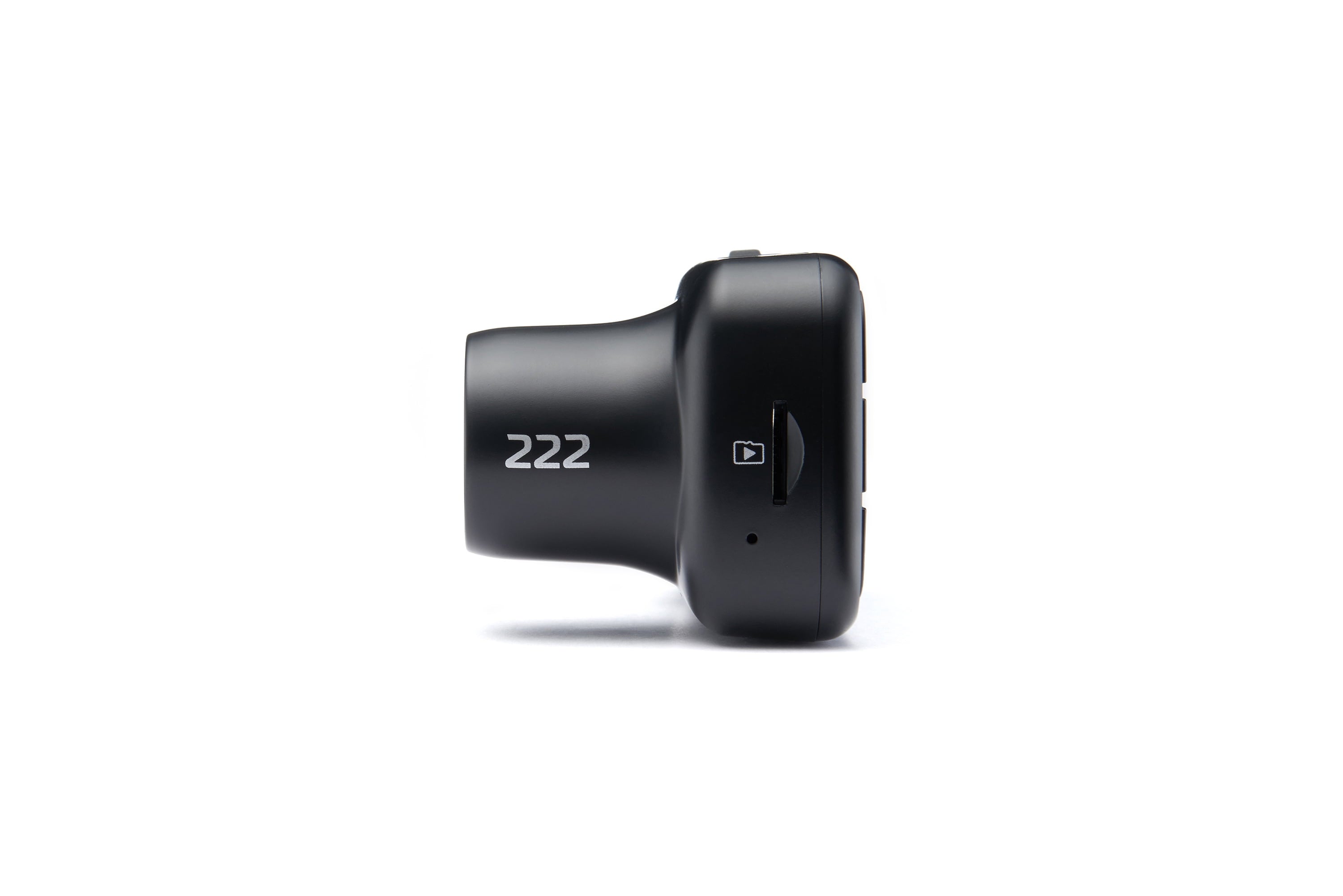 Nextbase 222 Compact Dash Cam in Black 2.5" HD IPS Screen, 1080p Full HD, Intelligent Parking Mode, G Force Sensor, 0.17lbs Assembled.
