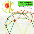 SESSLIFE 6ft Outdoor Dome Climber, Kids Jungle Gym Dome for 3-5 Years Old, Supports 500lbs, TE1305