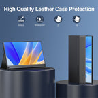 Portable Monitor Zero Frame, 15.6" Ultra Slim 1080P FHD 100% sRGB Display IPS Monitor, Plug&Play Second External Monitor for Laptop PC Phone Mac Xbox PS5