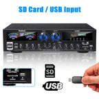 Sunbuck 4000W Surround Sound Bluetooth Audio Power Amplifiers Receiver for Home Stereo Theater System