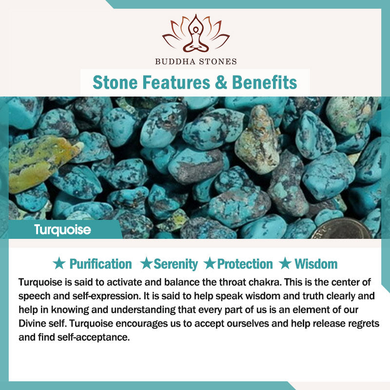 Buddha Stones Tibetan Turquoise Agate Protection Hairpin Decorations