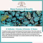Buddha Stones Tibetan Turquoise Agate Protection Hairpin Decorations