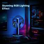 Artsic Wireless Gaming Headset with Microphone for PC, PS4, PS5, Mac, Nintendo Switch with Bluetooth 5.2, 2.4GHz USB PS5 headset,Gaming Headphones with 3.5mm Wired Jack for Xbox Series