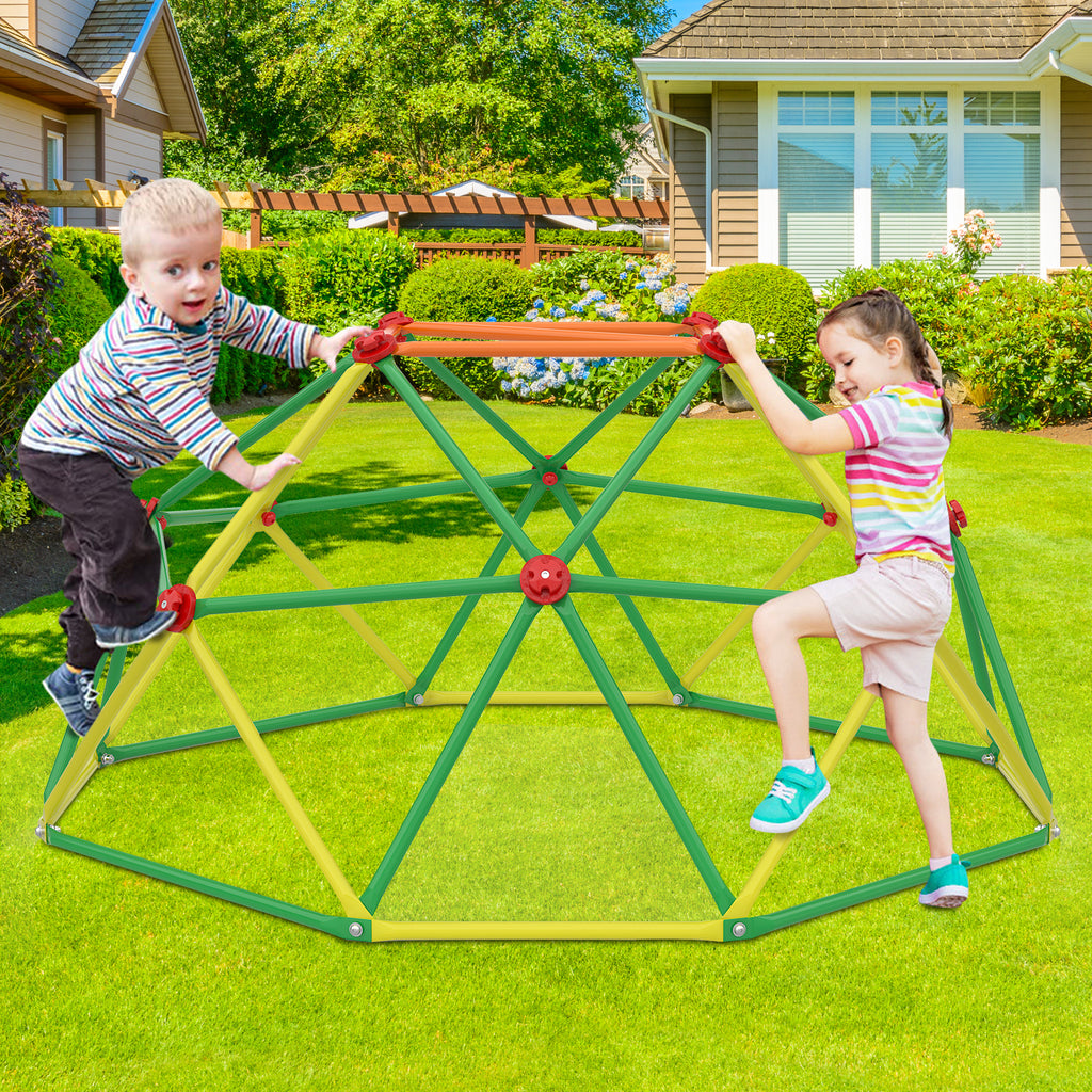 SESSLIFE 6ft Outdoor Dome Climber, Kids Jungle Gym Dome for 3-5 Years Old, Supports 500lbs, TE1305